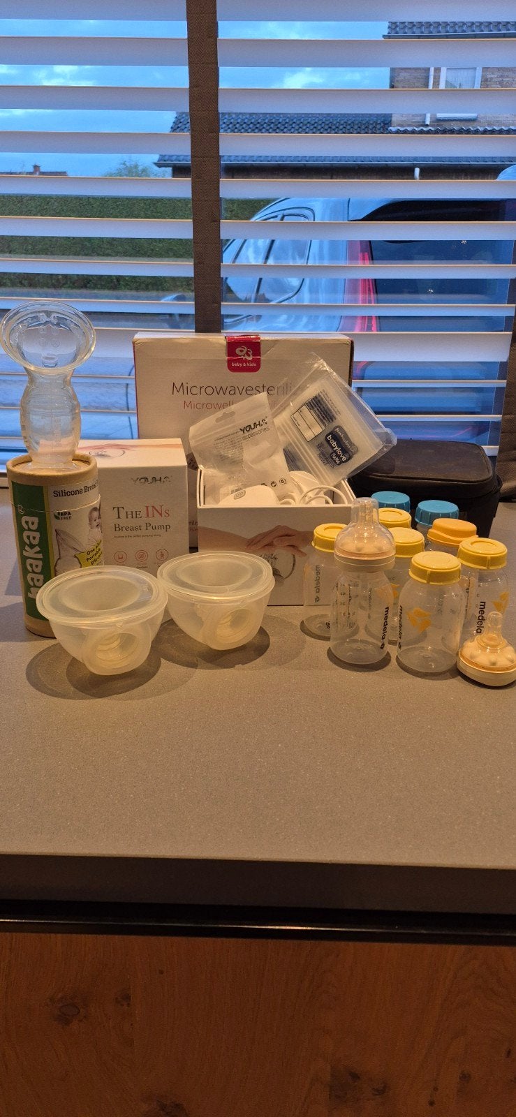 Youha the ins, Medela koeltas, Hakaa, Gebruikt, Youha, Borstkolf, Ophalen of Verzenden