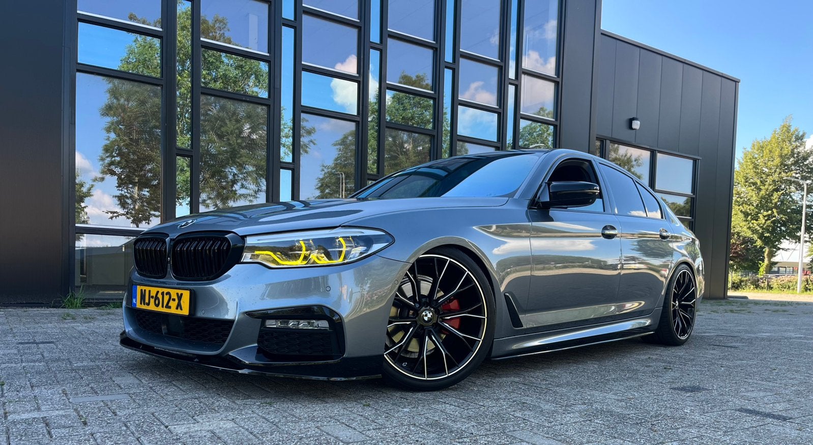 BMW g30 520d M-Sportpakket bomvol!!!, Automaat, Achterwielaandrijving, Euro 6, 4 cilinders