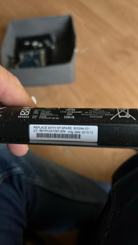 HP Laptop Accu - Origineel (805294-001), Ophalen of Verzenden, Nieuw