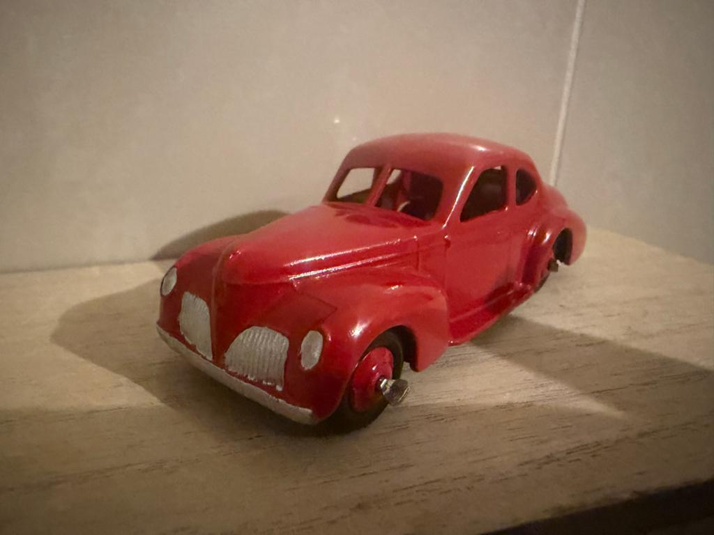 Dinky Toys 39 Chrysler - Vintage Rood Modelauto, D, Gebruikt, Auto, Dinky Toys