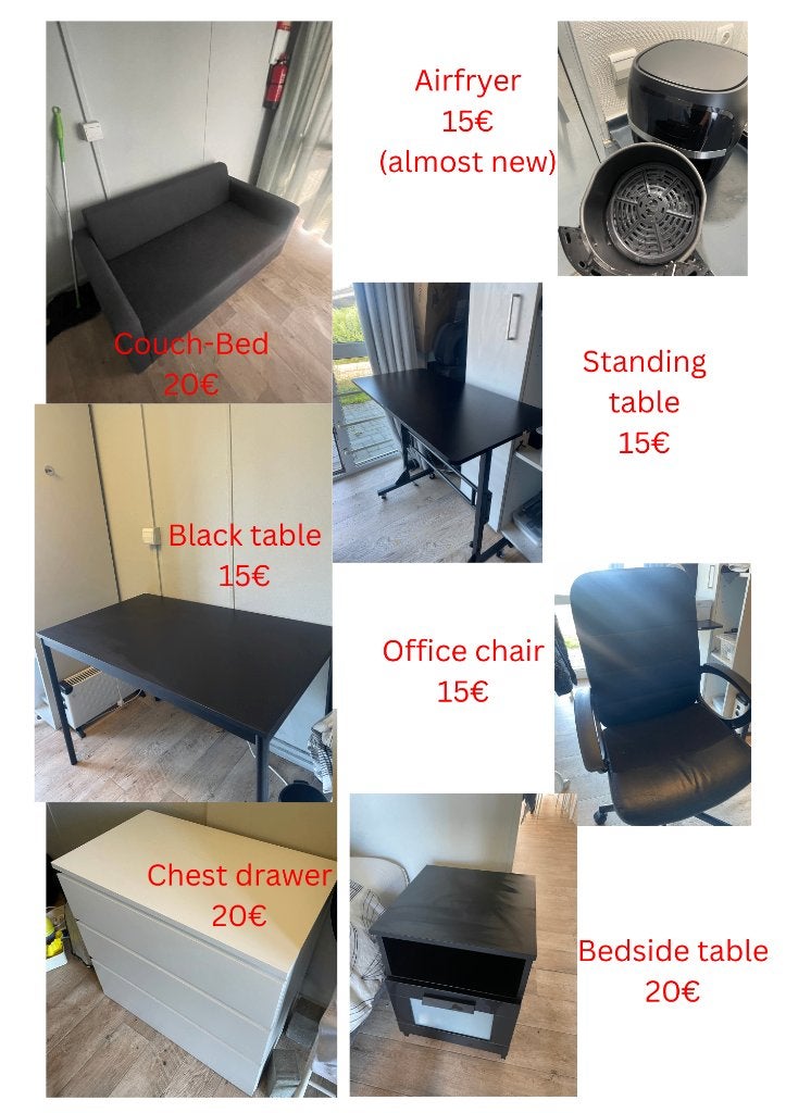 Furniture, Ophalen, Gebruikt