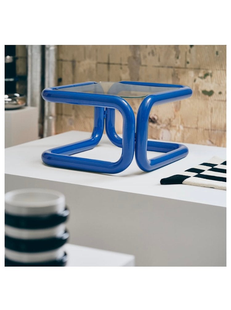 Konstrunda bijzettafel in Blauw, Ophalen, Blauw, 75 m² of meer, Overige typen