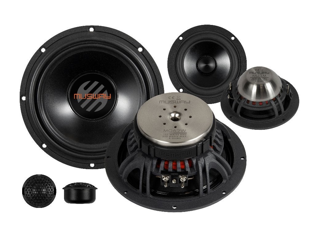Musway MG6.3A Active 3-way Composet 16,5 CM (6.5”), Audio-design, Nieuw, Am Breilingsweg 3, 76709 Kronau, Duitsland, Ophalen of Verzenden