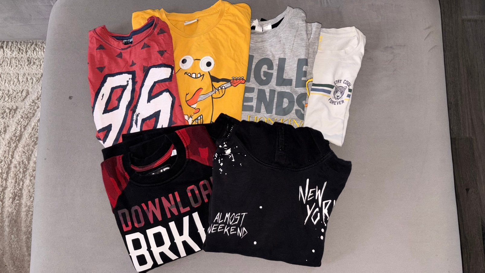 Jongenskleding maat 134/140 pakket 6 stuks, Verzenden, Gebruikt, Jongen, Shirt of Longsleeve