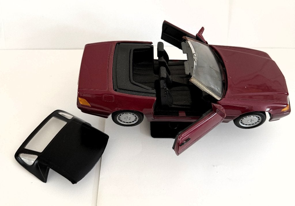 Mercedes Benz 500 SL(R129)Convertible van Revell (nr Q)., Ophalen, Zo goed als nieuw, Revell