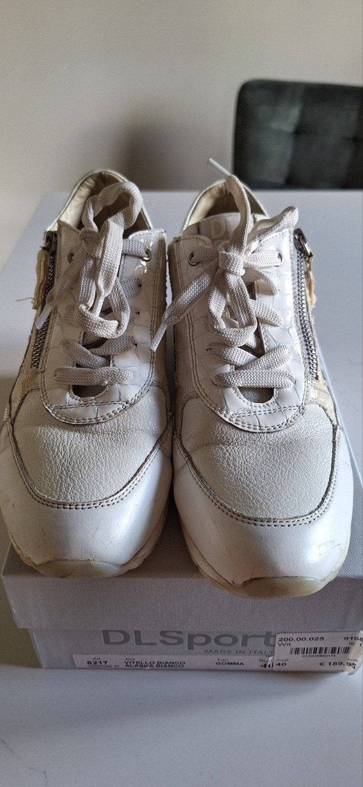 Damessneakers mt 40 DL sport, Kleding | Dames, Schoenen, Wit, Ophalen of Verzenden, Sneakers of Gympen, DLSPORT