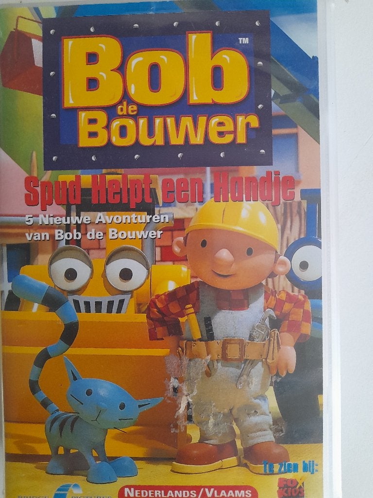 Bob de bouwer, Alle leeftijden, Kinderfilm, Zo goed als nieuw, VHS