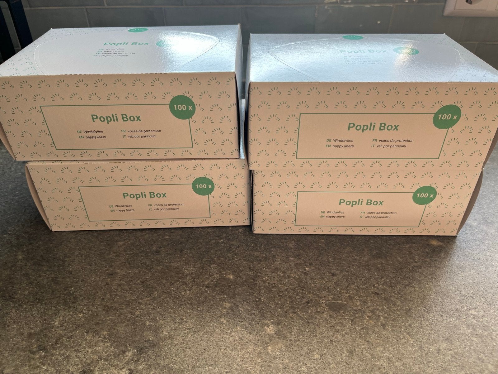 Popli Box Nappy Liners inlegvellen - 400 stuks NIEUW!, Ophalen of Verzenden, Nieuw