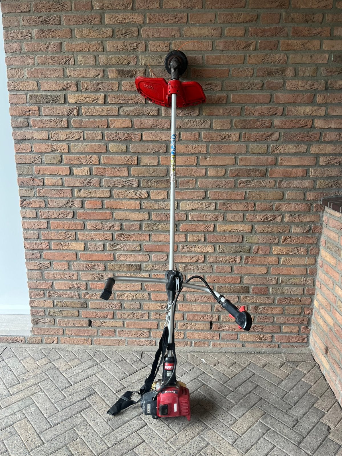 Solo Kawasaki Benzine Bosmaaier - Krachtig en Betrouwbaar, Ophalen of Verzenden, Gebruikt, 30 tot 50 cm, Benzine