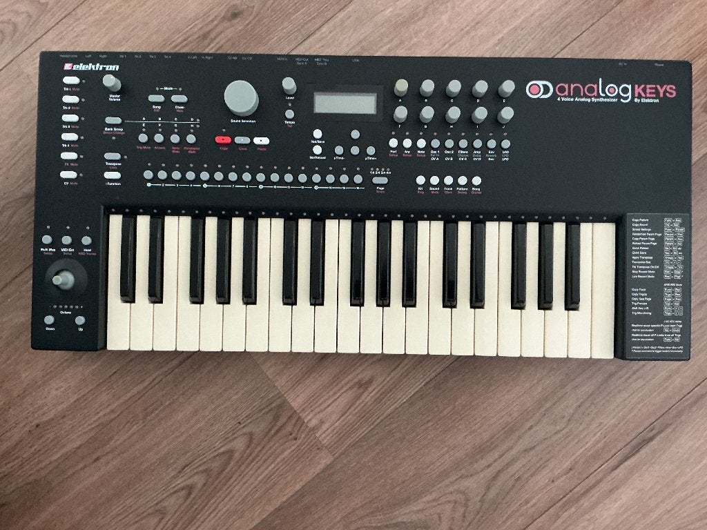 Elektron analog keys, Muziek en Instrumenten, Synthesizers, Gebruikt, Overige aantallen, Met koffer of flightcase, Ophalen