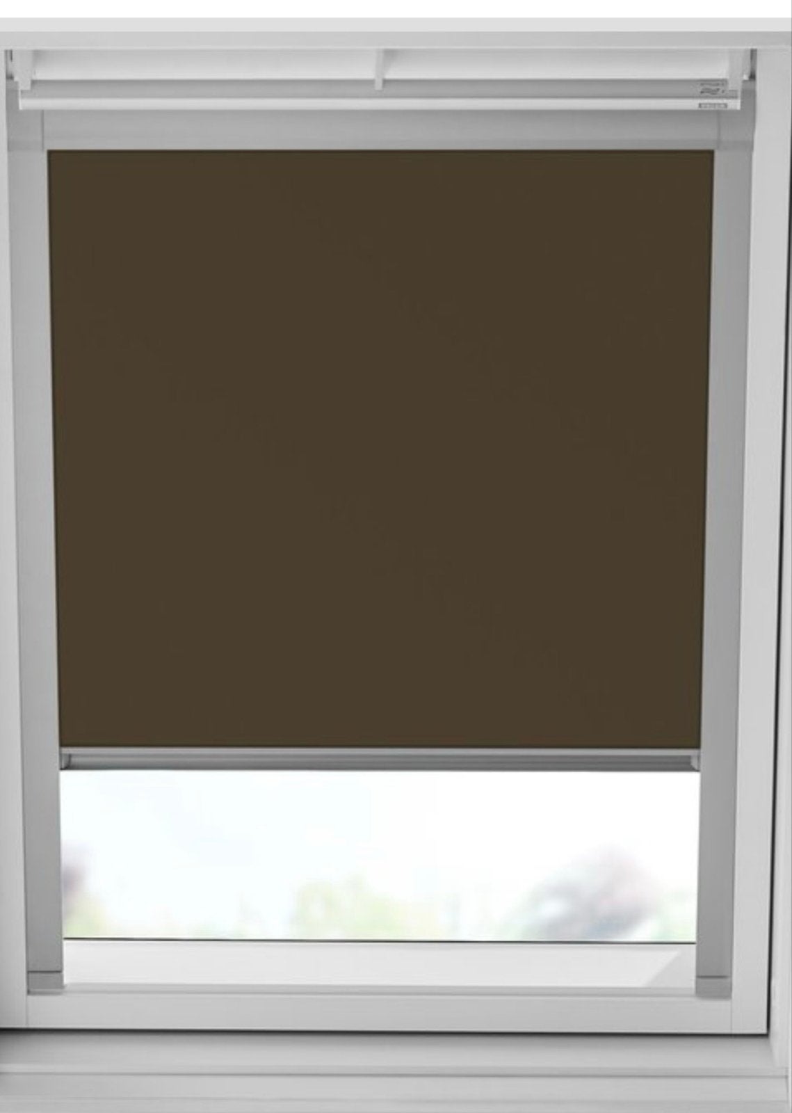 Velux verduisterend rolgordijn GGL M04 - Bruin, Bruin, Minder dan 100 cm, 100 tot 150 cm, Nieuw