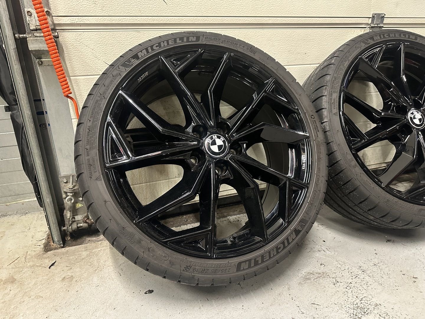 19inch BMW Black M2 Style Velgen 5x112 F40 F41 F42 F43 Miche, 19 inch, Gebruikt, -, -