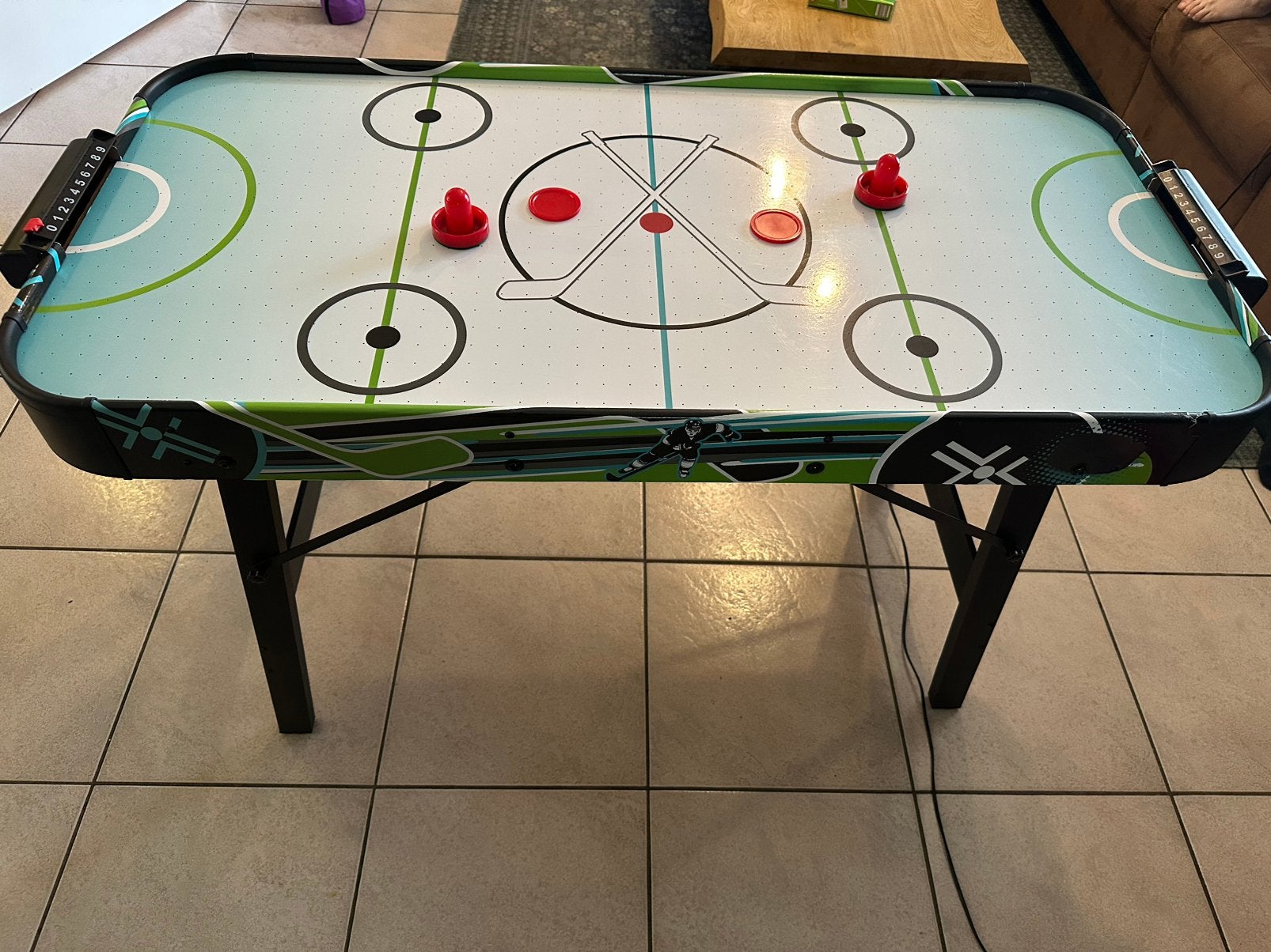 Airhockey tafel, Kinderen en Baby's, Ophalen, Zo goed als nieuw