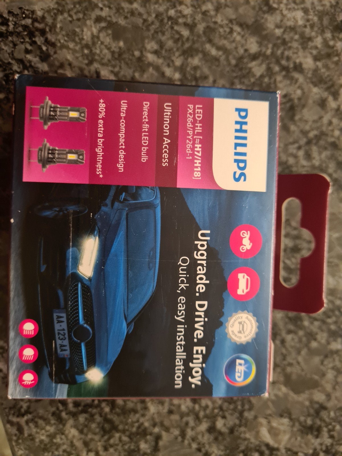 Philips Ultinon Access LED-HL H7/H18 Autolampen, Auto-onderdelen, Ophalen of Verzenden, Nieuw, Universele onderdelen