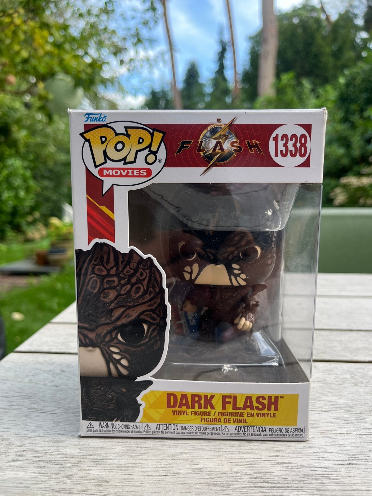 Funko Pop! The Flash Movie - Dark Flash #1338, Ophalen of Verzenden, Zo goed als nieuw