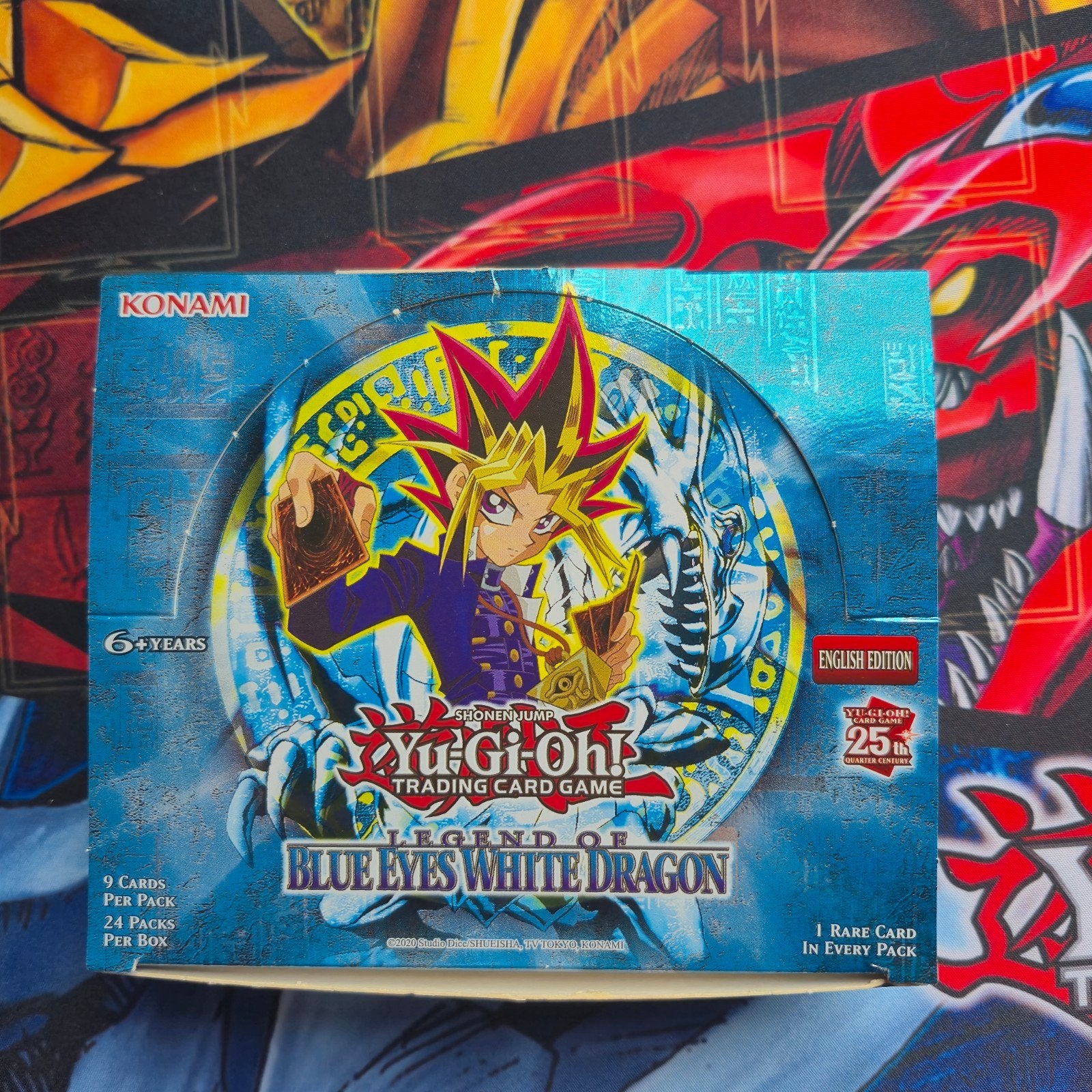 YU-GI-OH! 25th Anniversary Edition Blue Eyes with dragon, Hobby en Vrije tijd, Verzamelkaartspellen | Yu-gi-Oh!, Ophalen of Verzenden