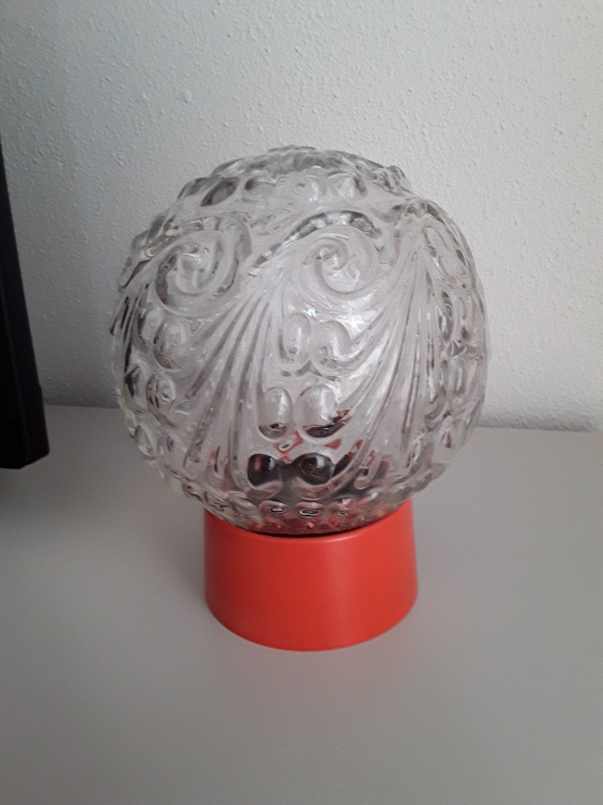 Vintage plafondlamp plafonniere, Ophalen, Zo goed als nieuw