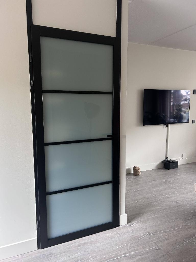 Binnendeur opdek, Doe-het-zelf en Verbouw, Ophalen, 80 tot 100 cm, Binnendeur, Zo goed als nieuw