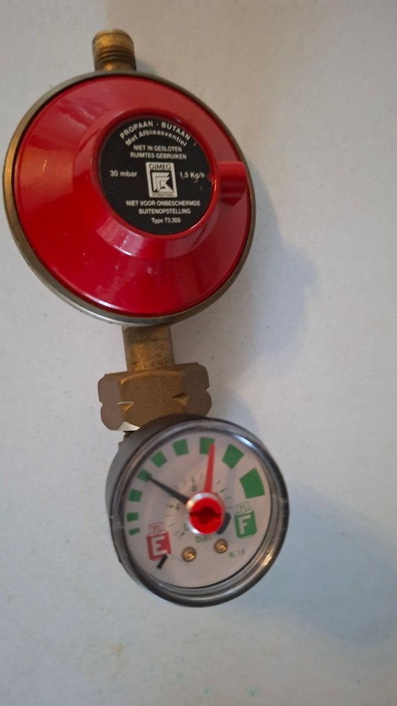 gasdruk meter, Caravans en Kamperen, Ophalen of Verzenden, Nieuw