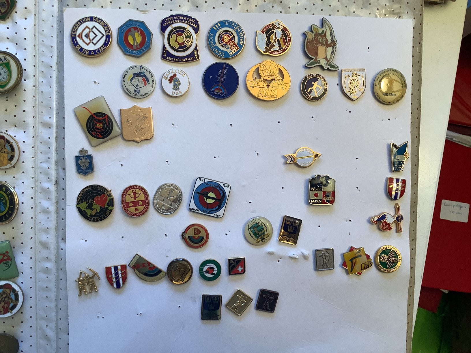 Pins Boogschieten Archery, Ophalen of Verzenden, Zo goed als nieuw