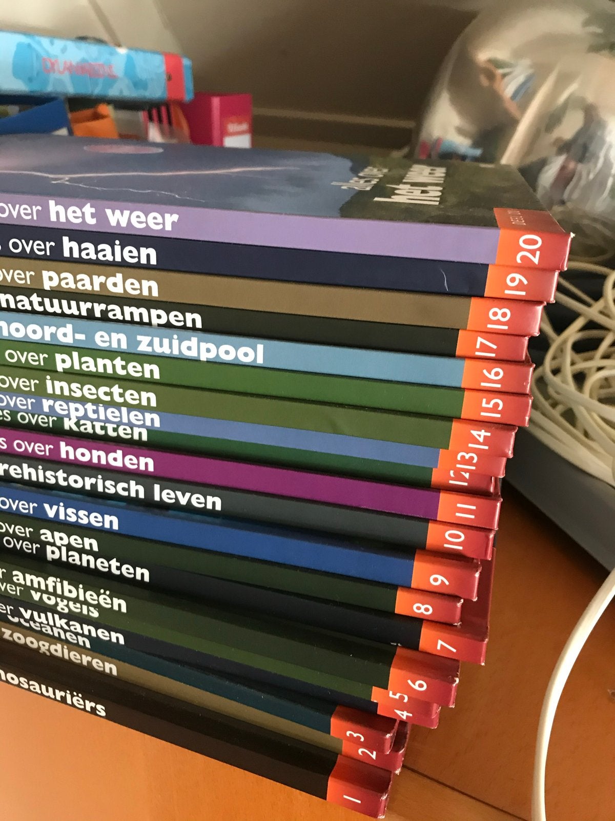 Alles over... encyclopedie serie (20 delen) zgsn, Ophalen, Zo goed als nieuw, Non-fictie