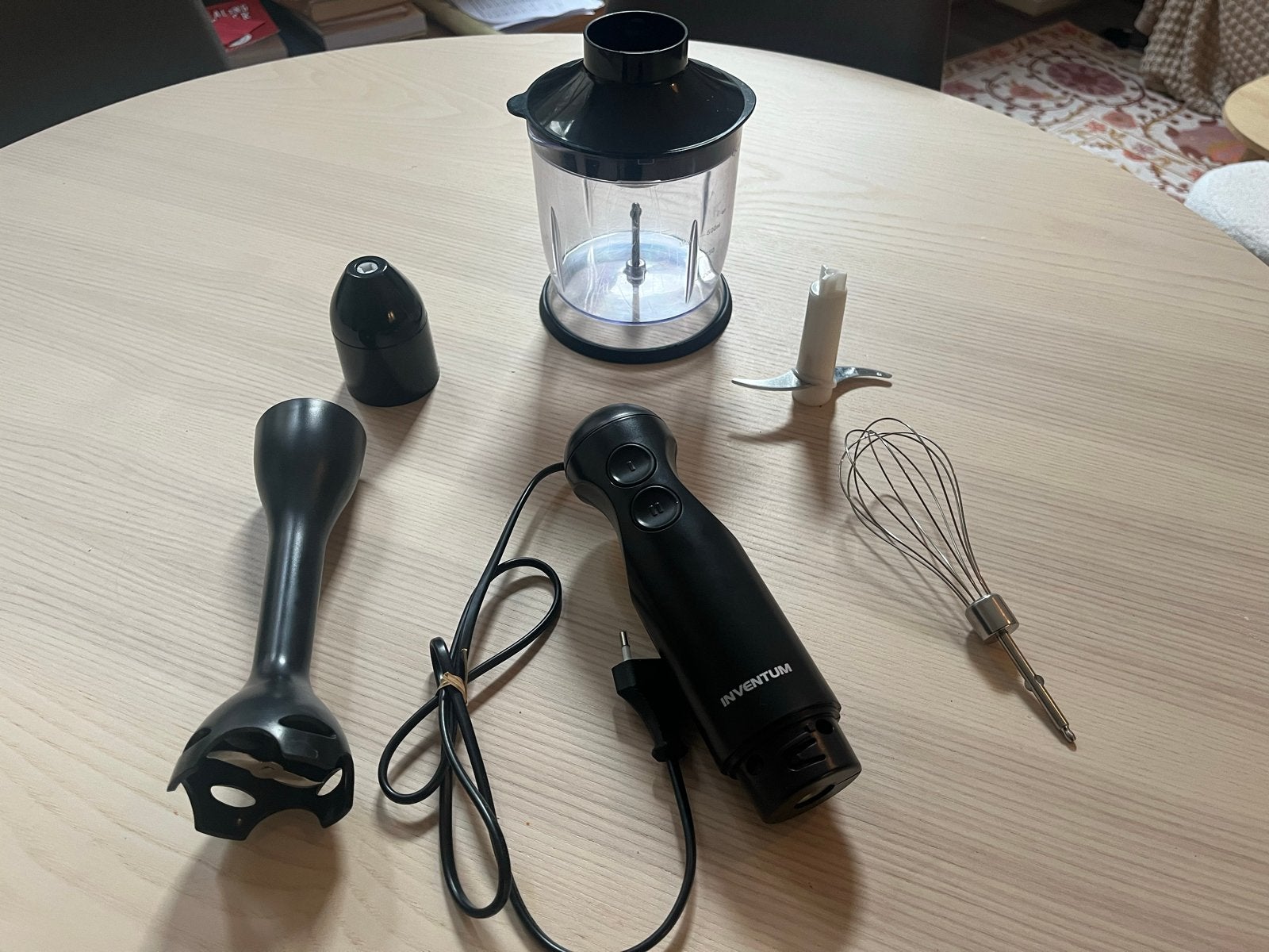 Inventum staafmixer – compleet met accessoires, Minder dan 1 liter, Ophalen