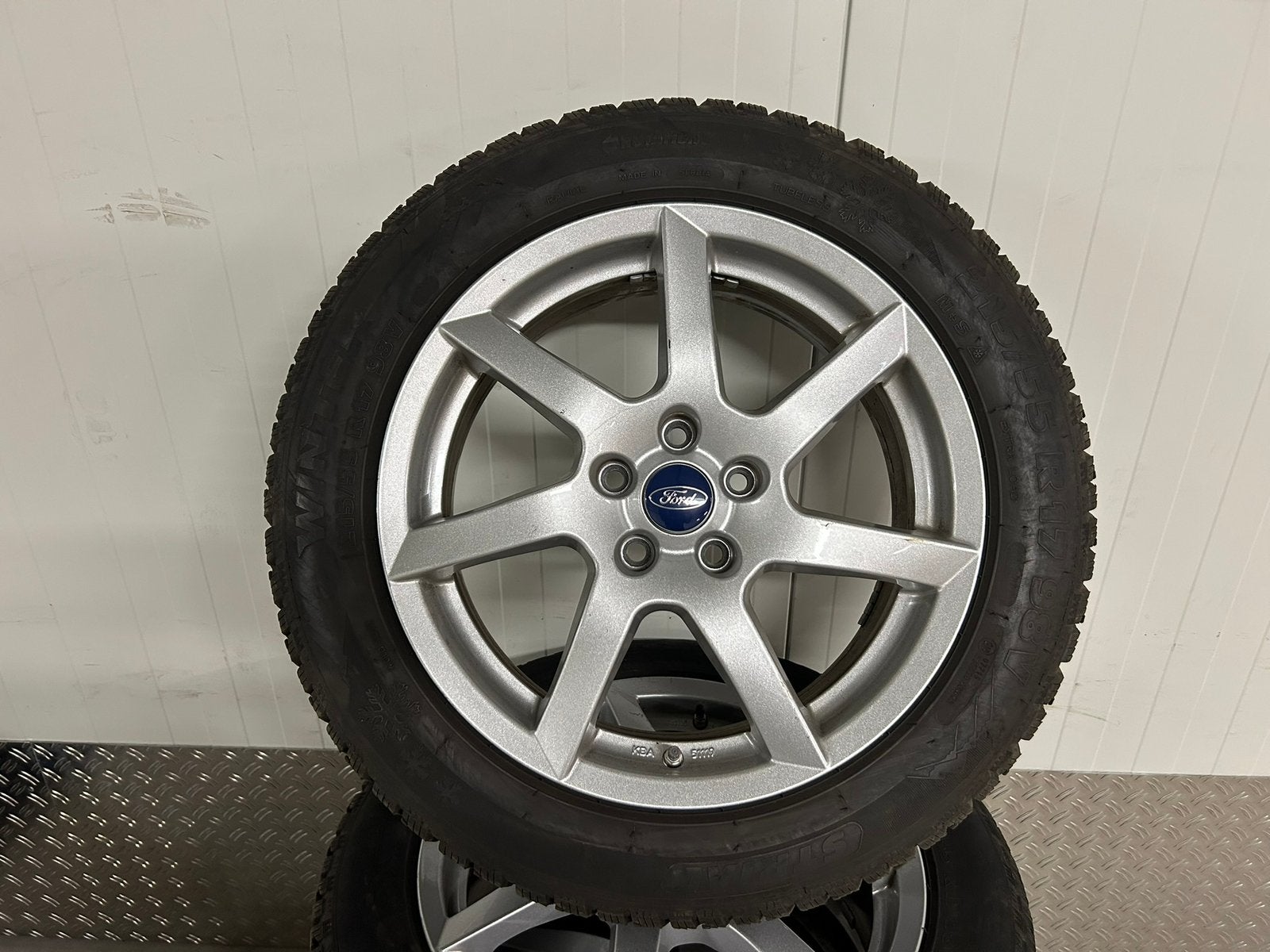 Ford Focus Volvo V60 S60 17 inch 5x108 winterset, Ophalen, Banden en Velgen, Ford Volvo, 17 inch