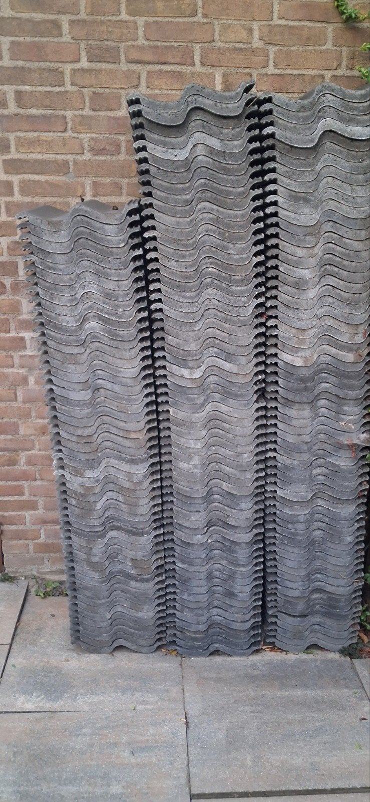 Sneldek Monier en Lafarge dakpannen, zwart, Doe-het-zelf en Verbouw, Dakpannen en Dakbedekking, Ophalen of Verzenden, Steen of Klei