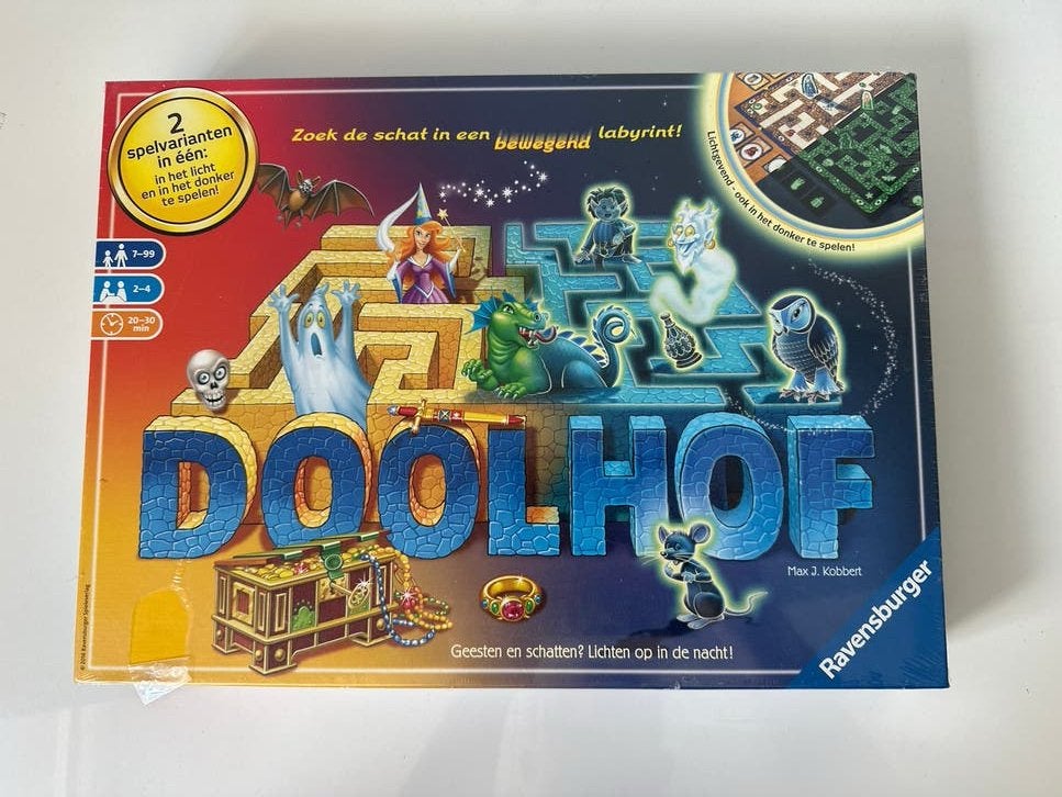 Doolhof Glow in the Dark Bordspel Ravensburger Nieuw, Hobby en Vrije tijd, Gezelschapsspellen | Bordspellen, Drie of vier spelers