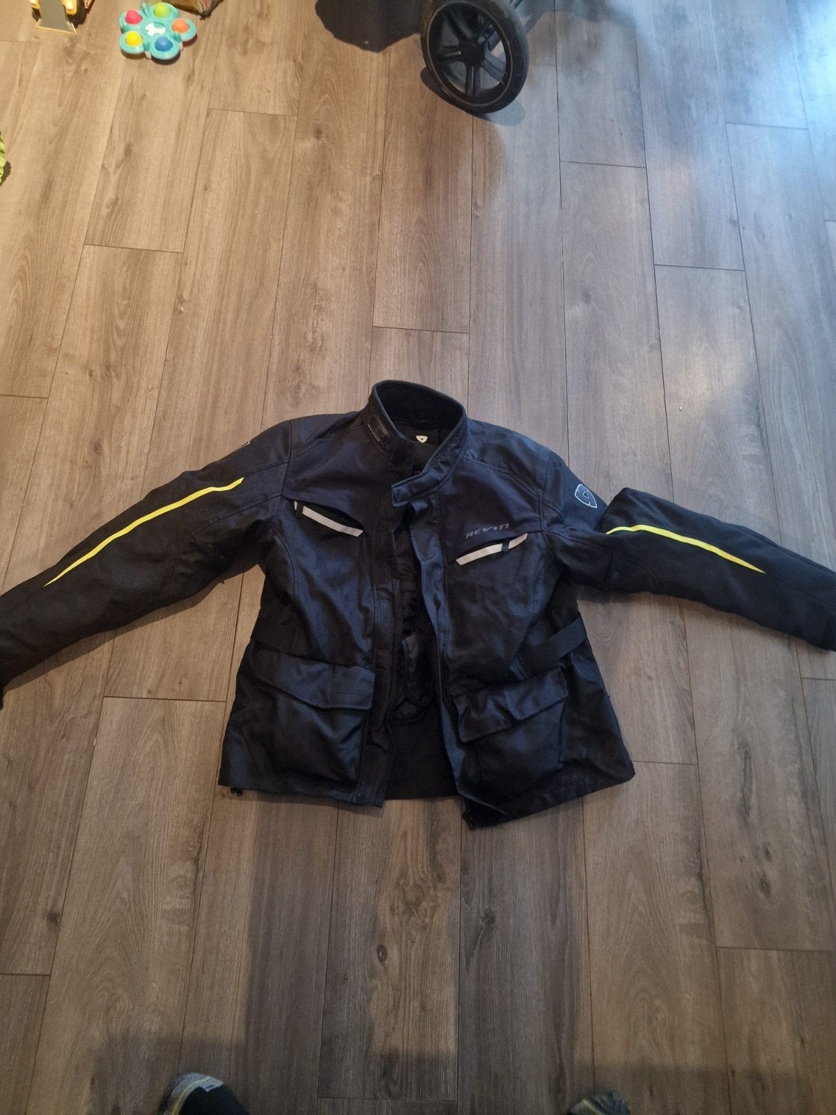 Revit motorjas XL met uitneembare binnenvoering, Jas | textiel, Heren, Tweedehands, Ophalen