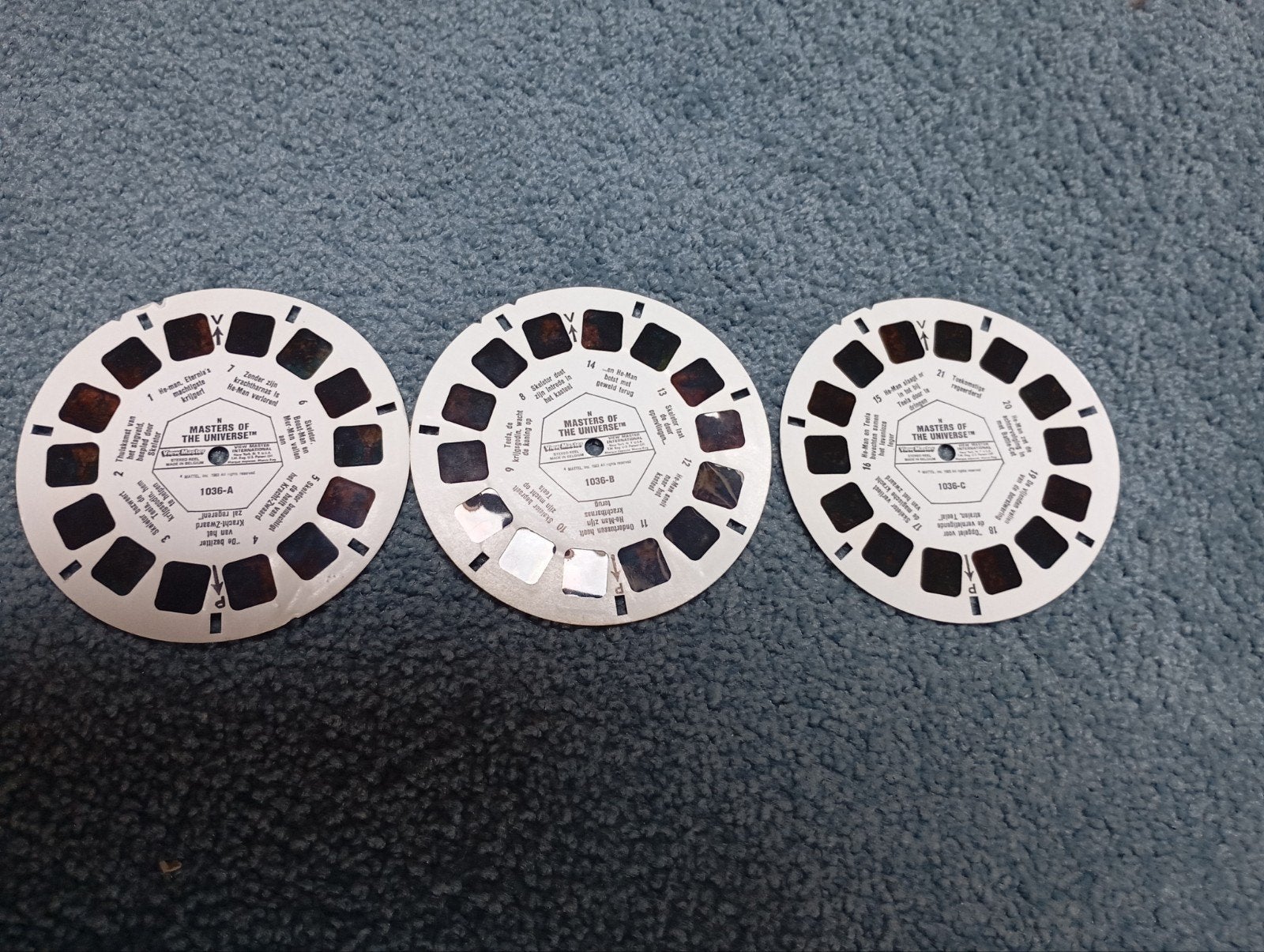Vintage View Master 3 stuks Masters of Universe, Ophalen of Verzenden