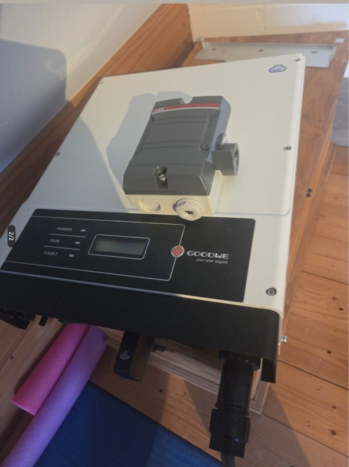GoodWe GW4200D-NS omvormer, Ophalen of Verzenden, Zo goed als nieuw, Overige typen