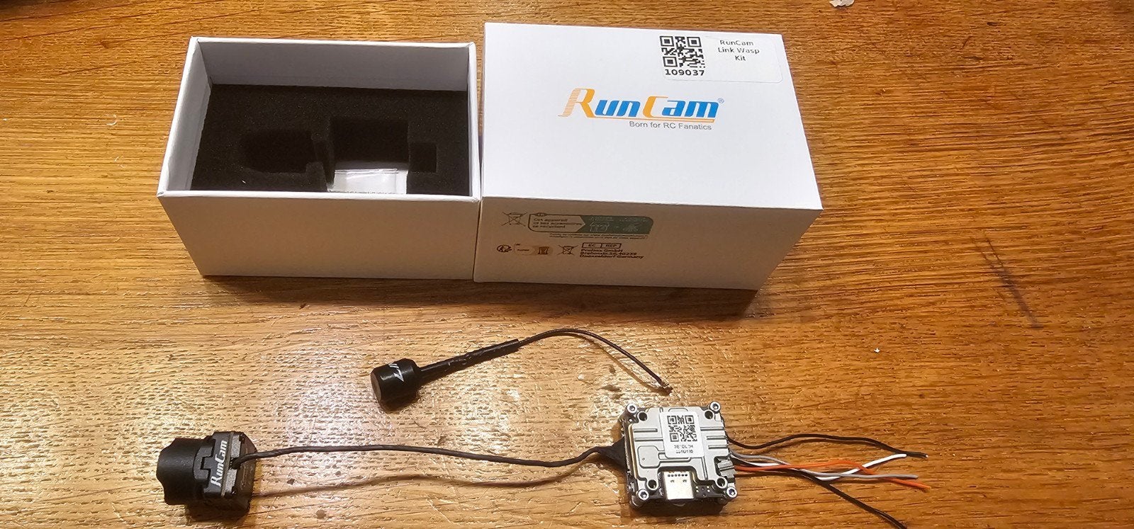 RunCam Link Wasp Kit - FPV Digitale Video Zender, Ophalen of Verzenden, Zo goed als nieuw
