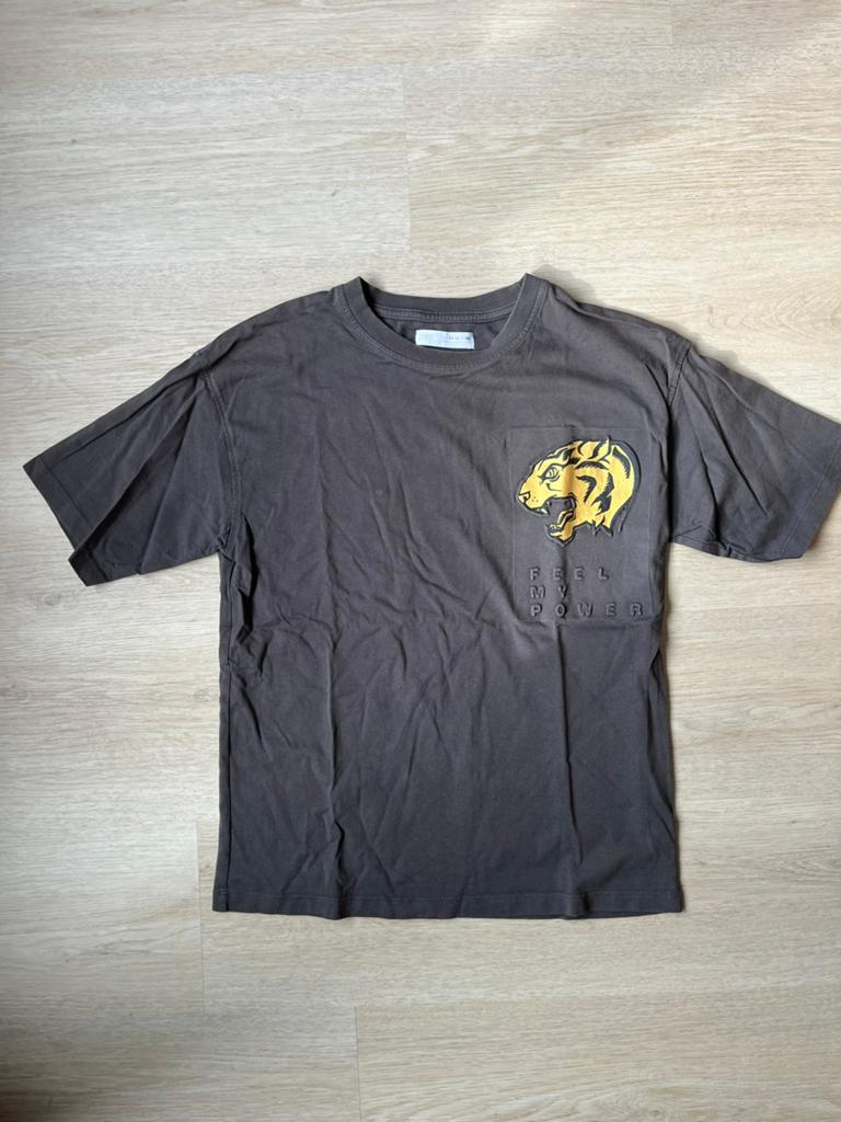 Zara T-shirt Jongen Maat 152 met Tijgerprint, Ophalen of Verzenden, Gebruikt, Jongen, Shirt of Longsleeve