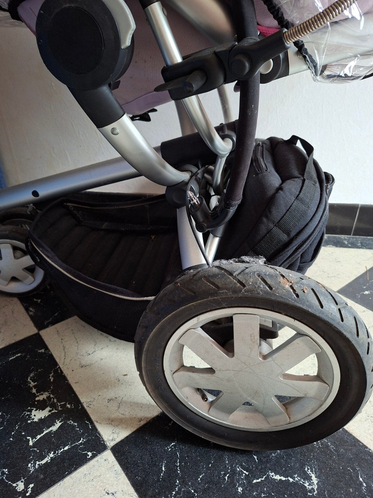 Quinny Kinderwagen met slaapzak, paraplu en regenscherm, Ophalen, Gebruikt, Kinderwagen, Quinny