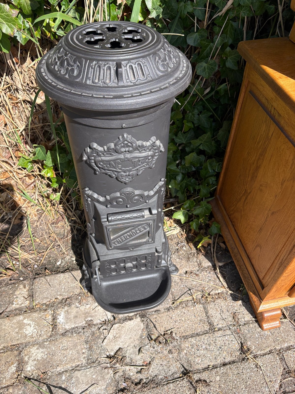 Thermocet 73 Gaskachel - Vrijstaand en Gebruikt, Ophalen, Gebruikt, Gas, Vrijstaand