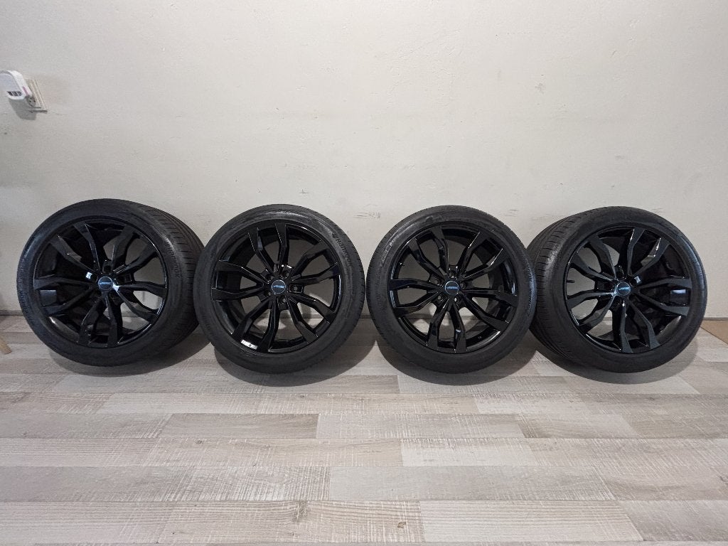 19" zwarte Autec 2025 velgen met zomerbanden, Velg(en), Personenwagen, Zomerbanden, Ophalen