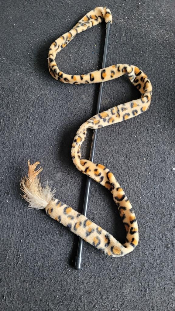 Karlie-Flamingo Leopard Fishing Rod (hengel) voor katten., Ophalen of Verzenden, Speelhengel