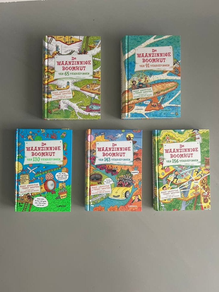 De Waanzinnige Boomhut - Kinderboeken set, Boeken, Ophalen, Gelezen, Fictie
