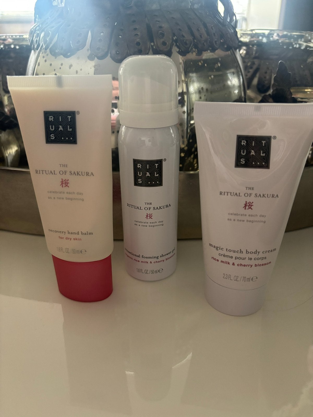 Rituals The Ritual of Sakura travelsize set (3 stuks) nieuw, Ophalen of Verzenden, Nieuw, Overige typen