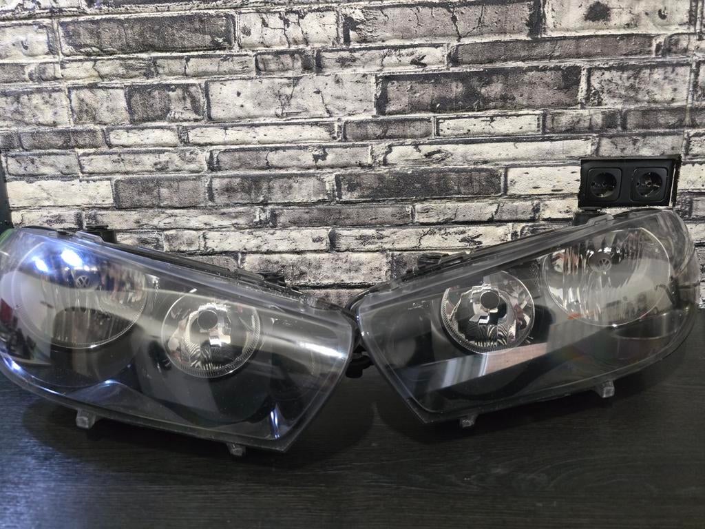 VW Scirocco koplampen set 2008-2014 — opgeknapt/gecoat, Auto-onderdelen, Verlichting, Ophalen of Verzenden, Volkswagen