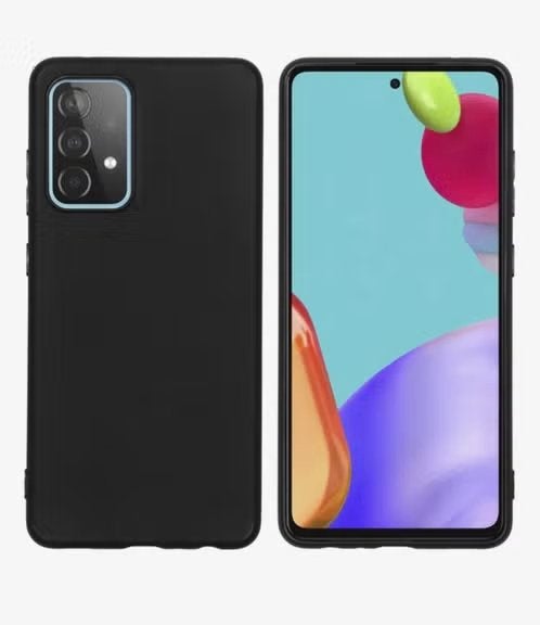 Imoshion Backcover Samsung Galaxy A52 (5G) / A52 (4G) Zwart, Ophalen of Verzenden, Nieuw, Overige typen, Samsung