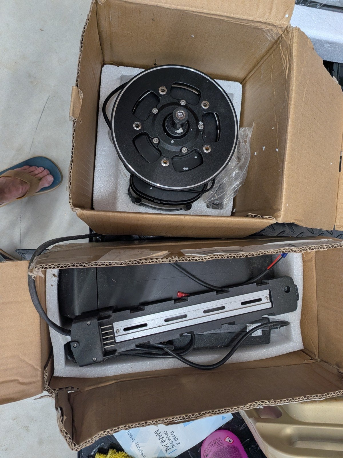 Schachner Middenmotor met Accu voor Elektrische Fiets, Ophalen, Zo goed als nieuw, Motor, Bafang