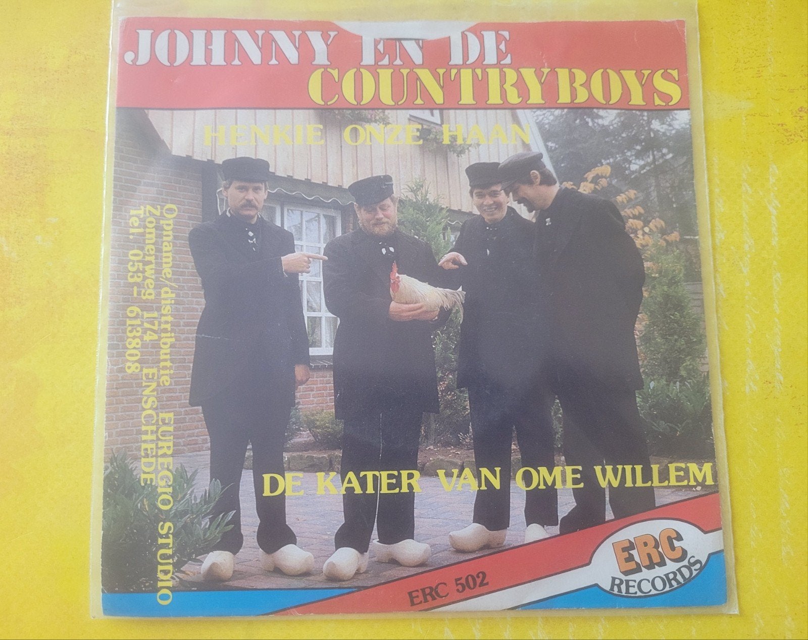 Johnny en de Country Boys -De kater van Ome Willem., Cd's en Dvd's, Cd's | Nederlandstalig, Ophalen, Zo goed als nieuw, Levenslied of Smartlap