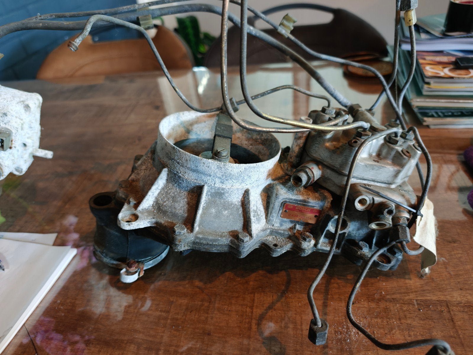 Mercedes Bosch K-Jetronic complete luchtweger brandstofverde, Ophalen of Verzenden, Gebruikt, Mercedes-Benz