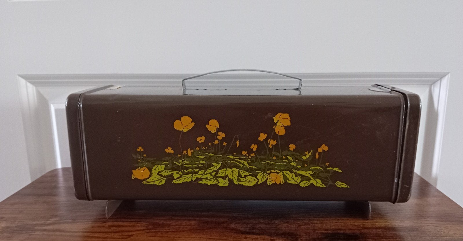 Vintage Brabantia ontbijtkoek blik, Ophalen of Verzenden, Gebruikt