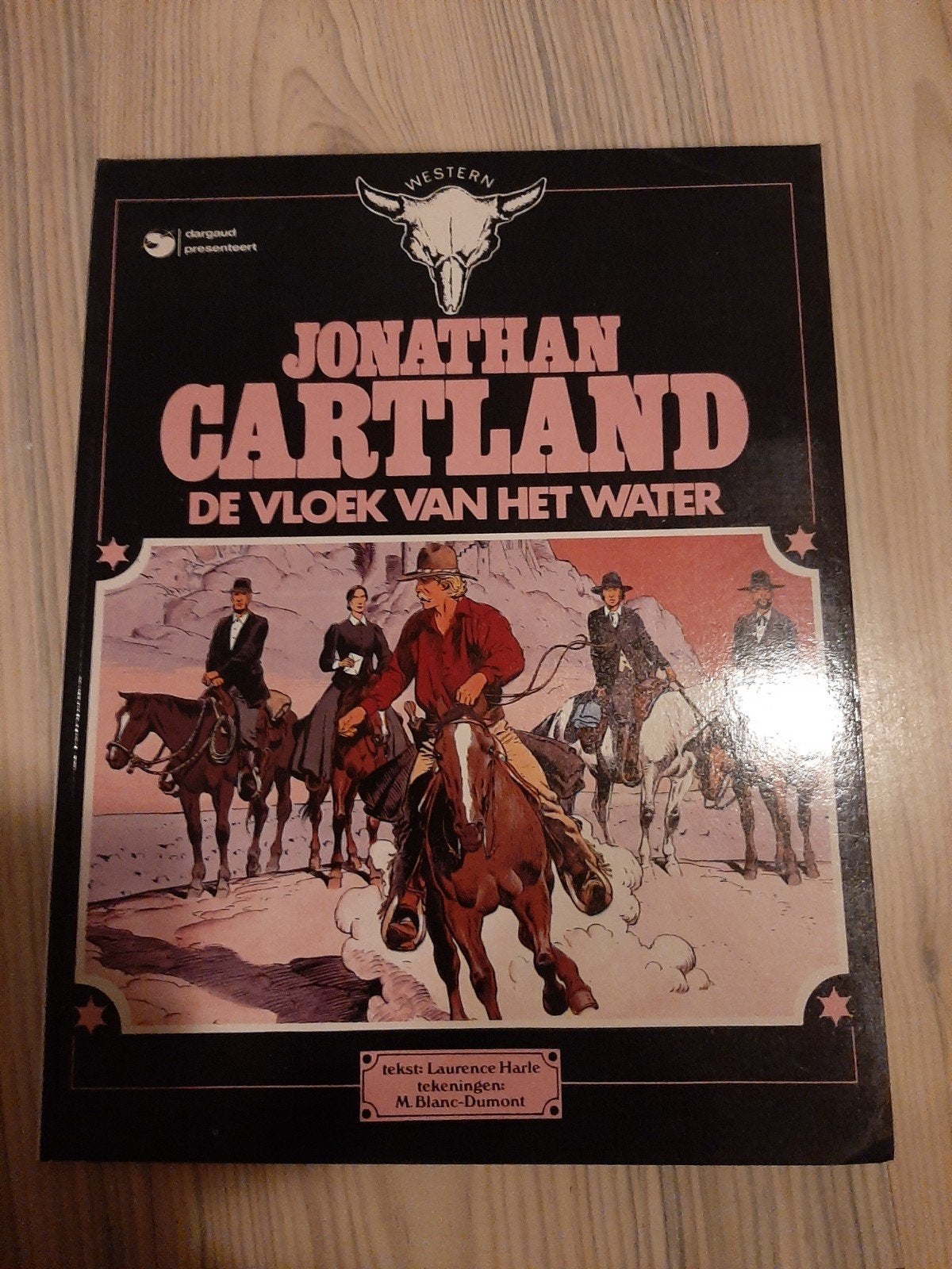 Jonathan Cartland - De Vloek van het Water, Boeken, Eén stripboek, Ophalen of Verzenden, Gelezen, Laurence Harlé