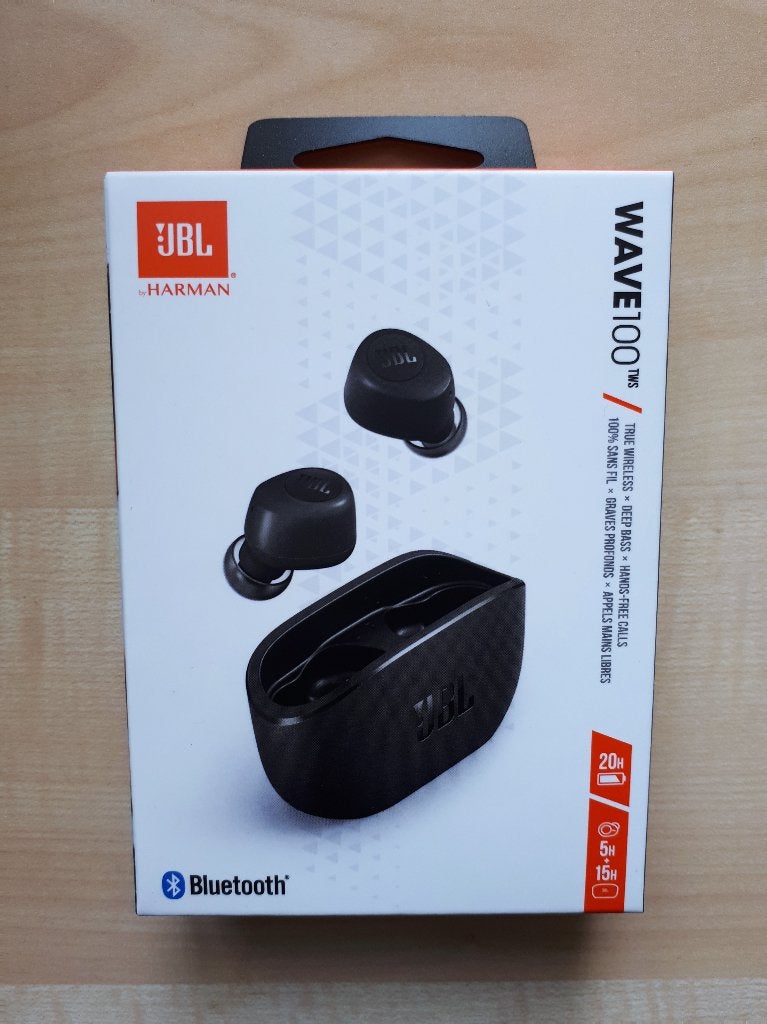 JBL wave 100 TWS tune geseald, Zwart, Bluetooth, Nieuw, Ophalen of Verzenden