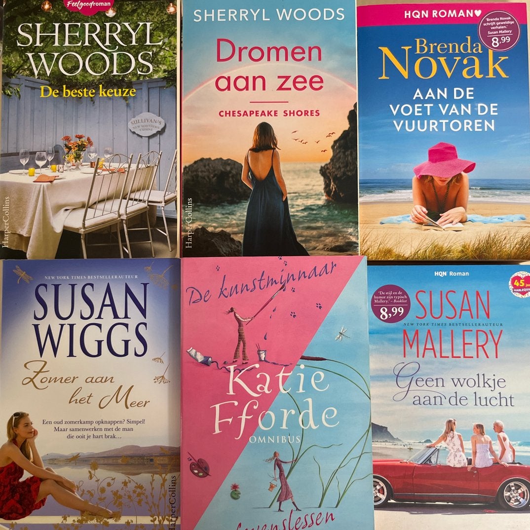 Pakket Romans, Sherryl Woods, Susan Mallery, Brenda Novak ea, Ophalen of Verzenden, Zo goed als nieuw, Nederland