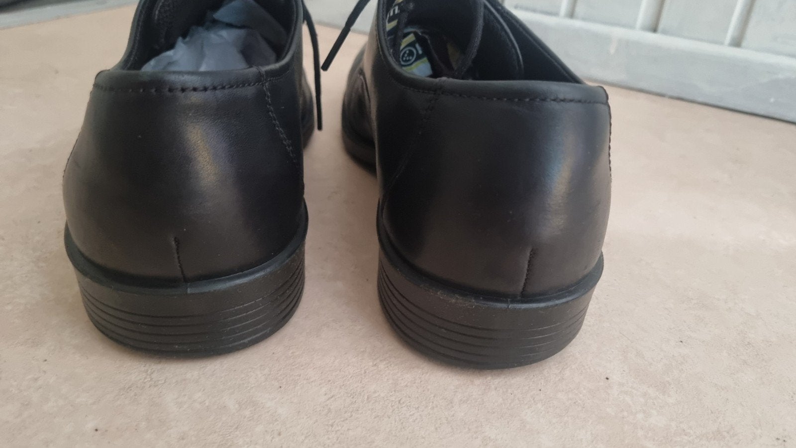 Ecco veters schoenen maat 42, Ecco, Verzenden, Zwart, Zo goed als nieuw